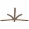 Ekena Millwork Davenport Smooth Timber Gable Bracket, Douglas Fir, 72"W x 45"H x 1 1/2"D x 3 1/2"F, 15/12 Pitch GBW072X45X0204DAV00SDF - alternate 3